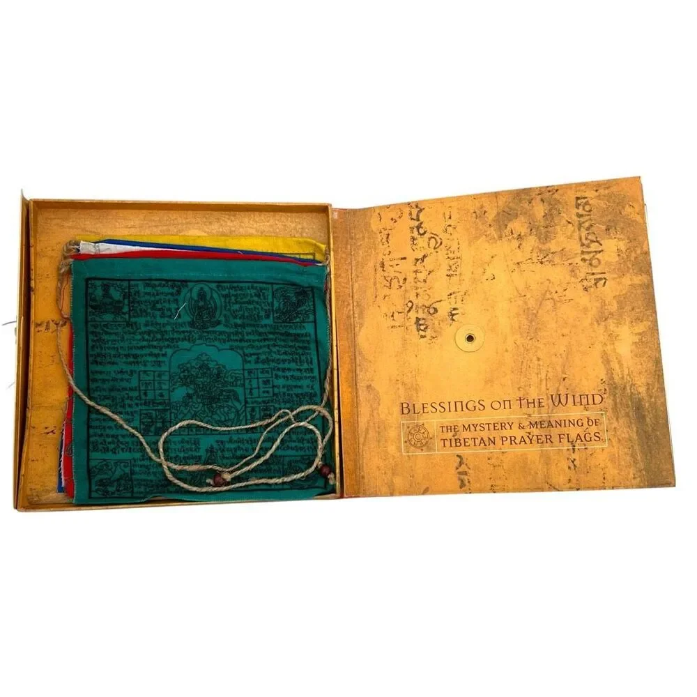 Blessings On The Wind By Tad Wise Mystery & Meaning Of Tibetan Prayer Flags OS